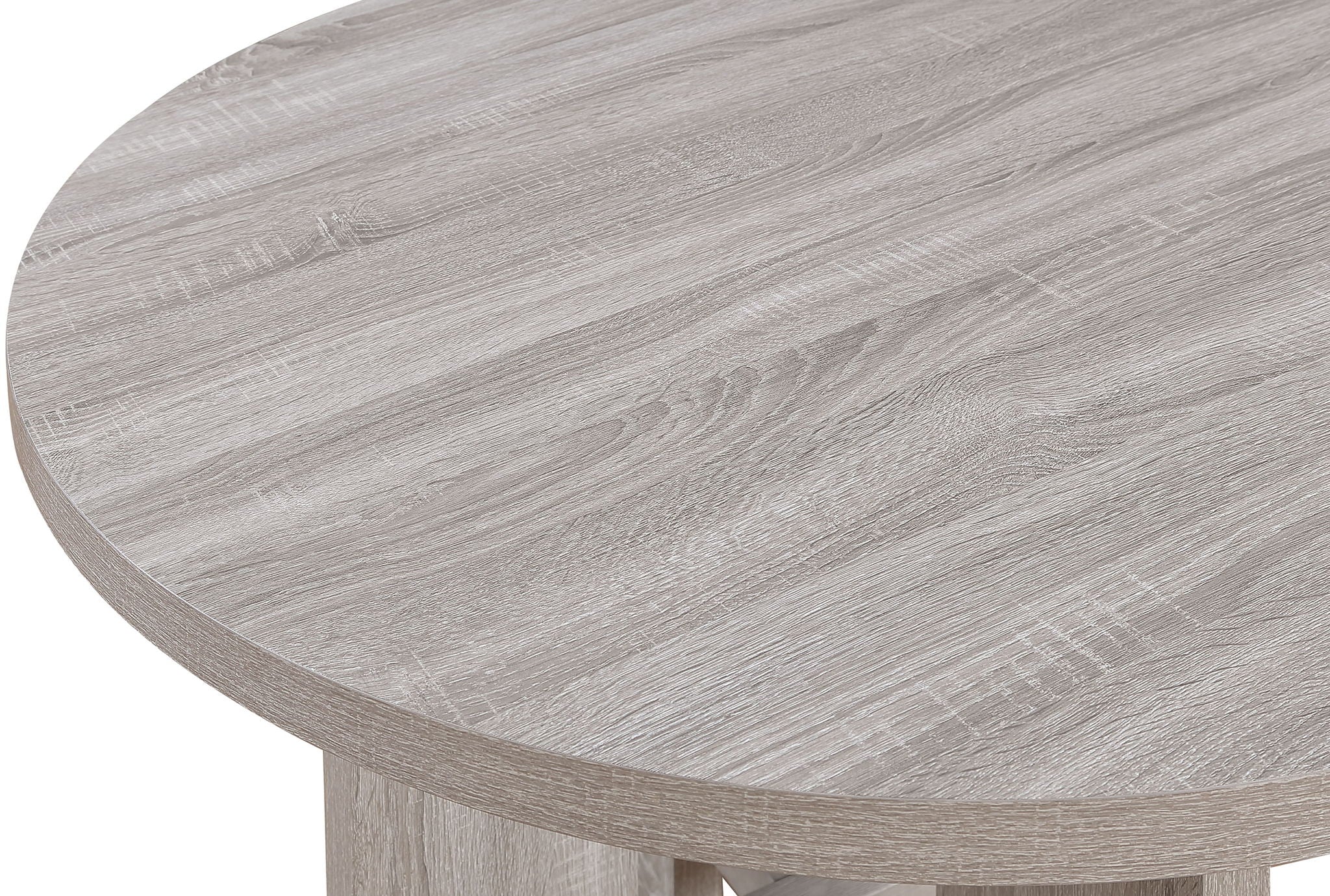 Amara - 5 Piece Round Dining Set Drift Wood - Drift Wood - Urban Living Furniture (Los Angeles, CA)