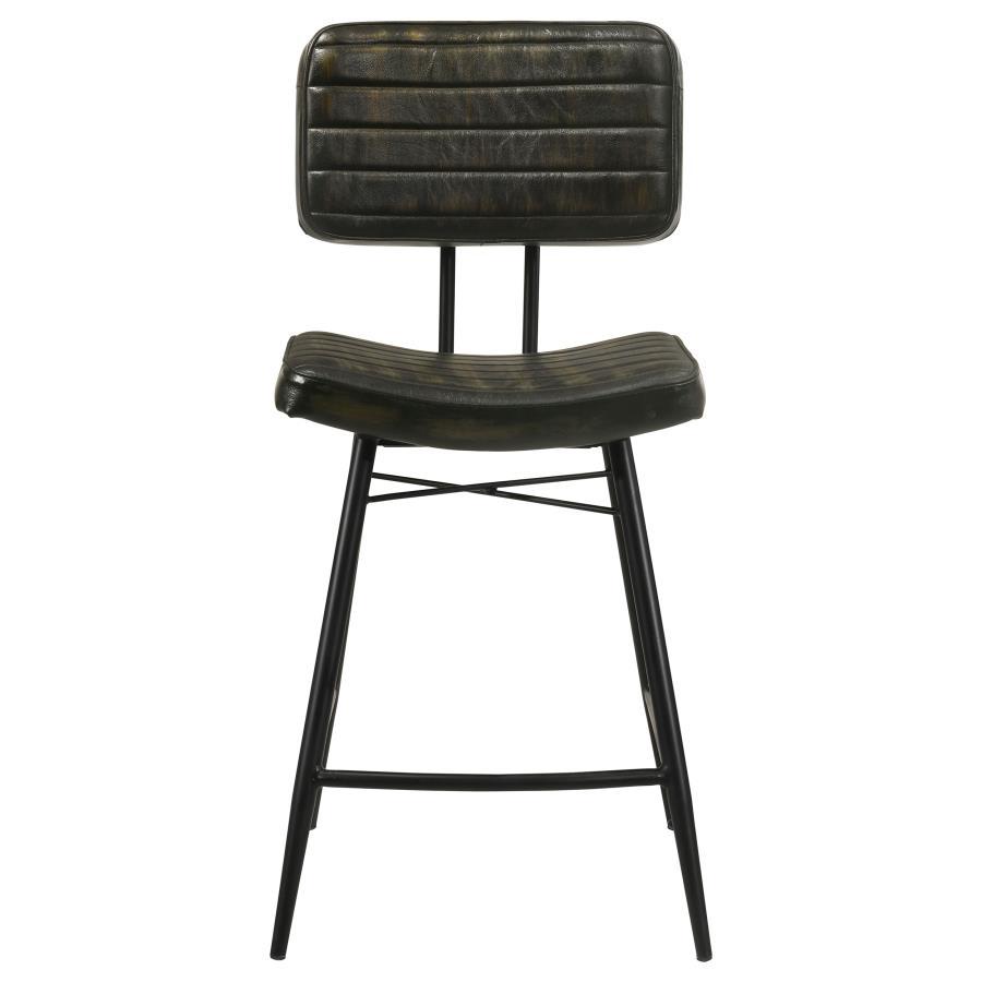 Partridge - Leather Counter Chair (Set of 2) - Urban Living Furniture (Los Angeles, CA)
