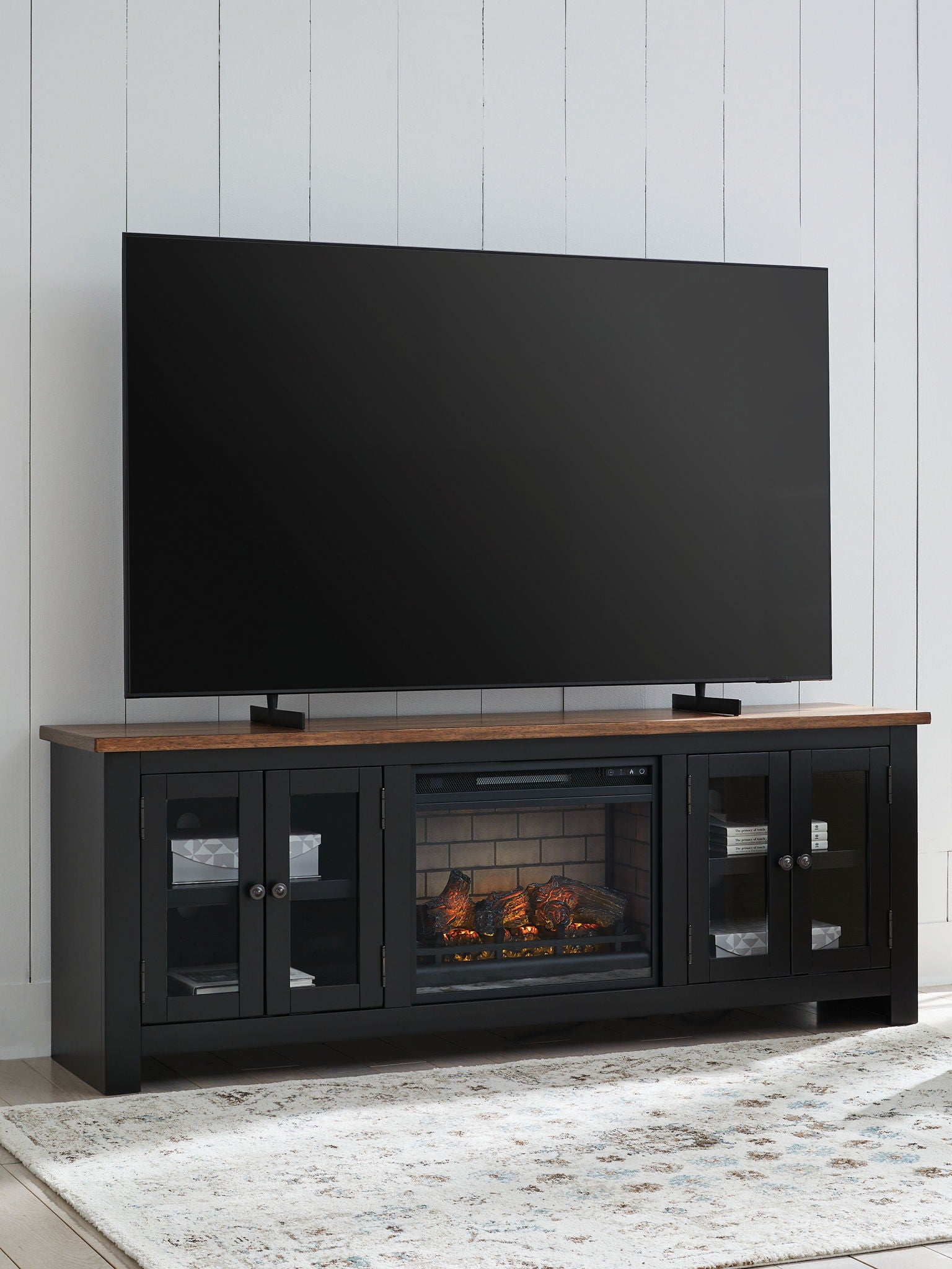 Wildenauer - 76" TV Stand With Electric Fireplace - Urban Living Furniture (Los Angeles, CA)