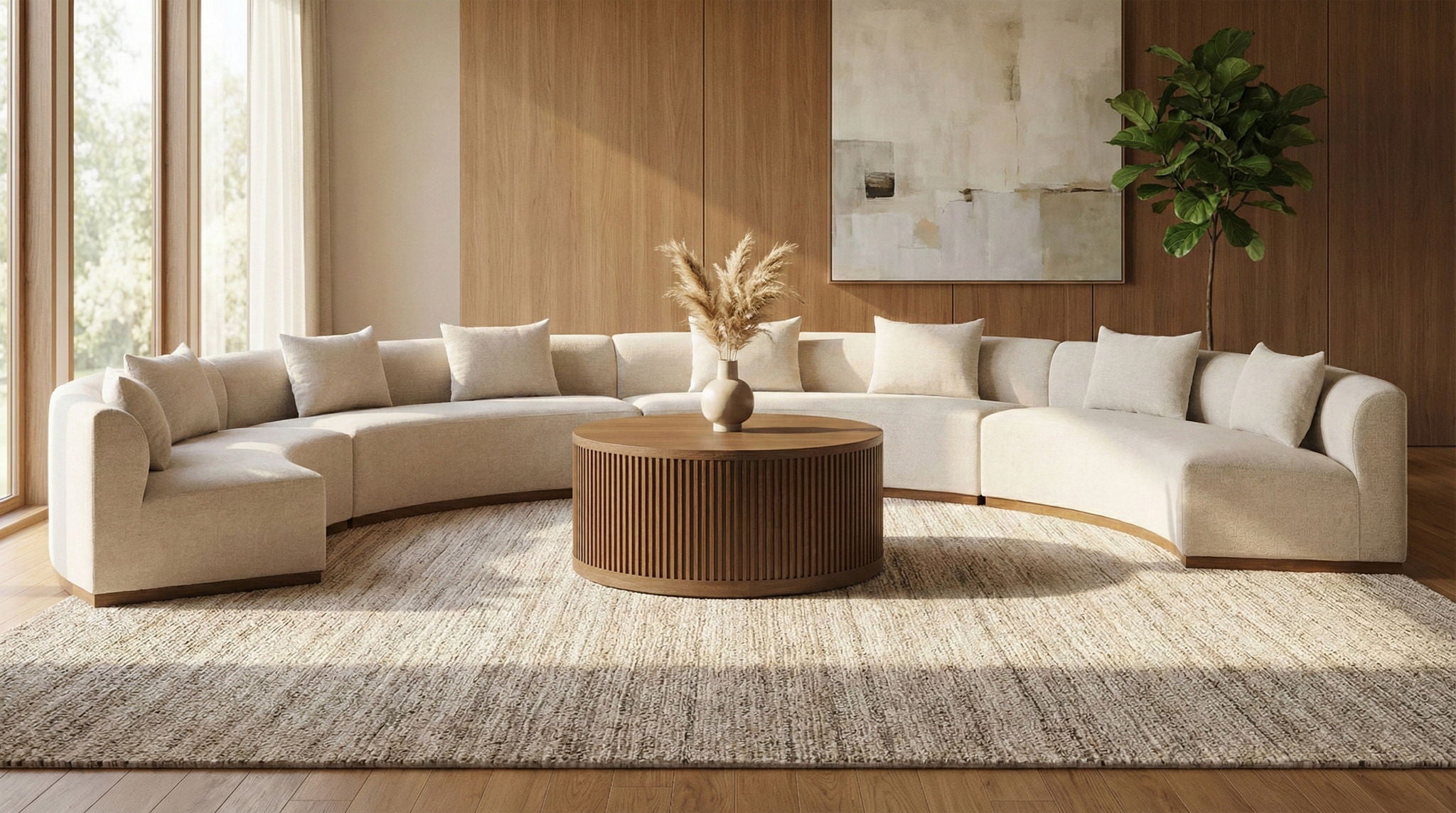 Avanti - Chenille Fabric Upholstered 4 Piece Modular Sectional - Urban Living Furniture (Los Angeles, CA)
