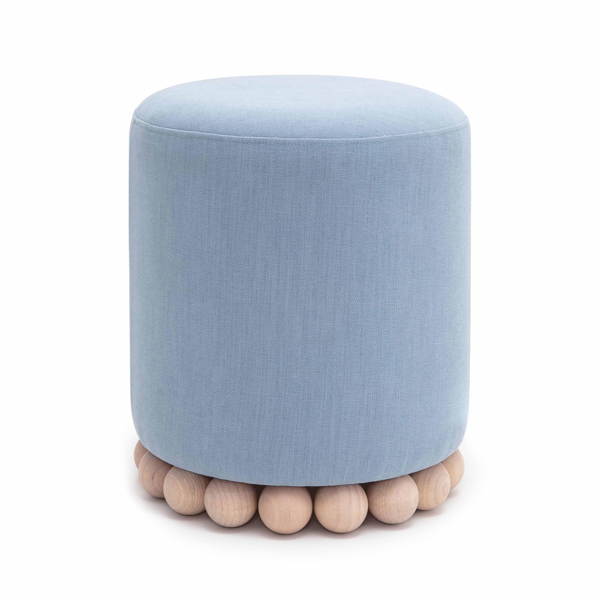 Dex - Upcycled Fabric Ottoman - Urban Living Furniture (Los Angeles, CA)