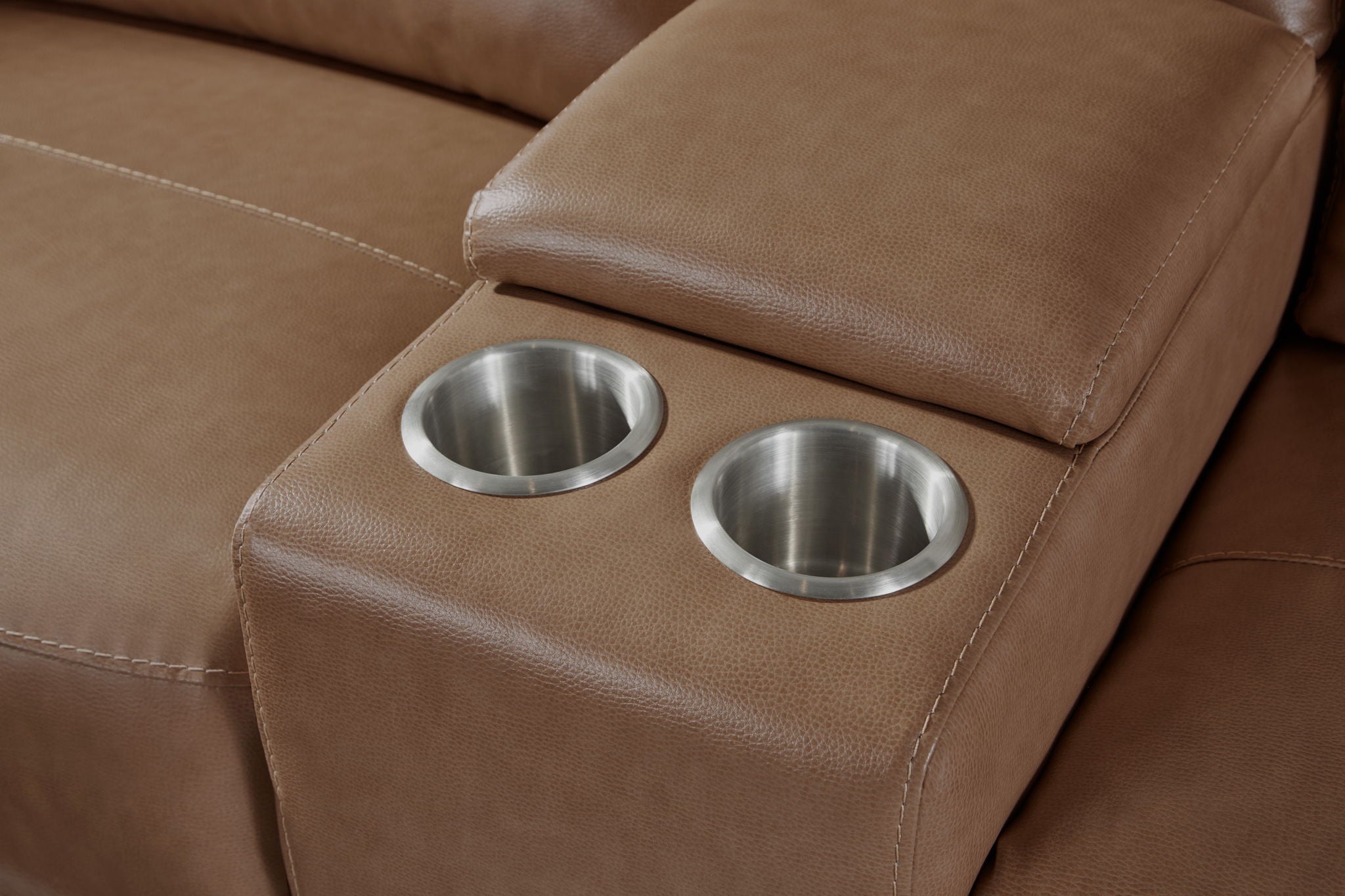 Momentum - Entertainment Console With Bluetooth Speaker - Cashew