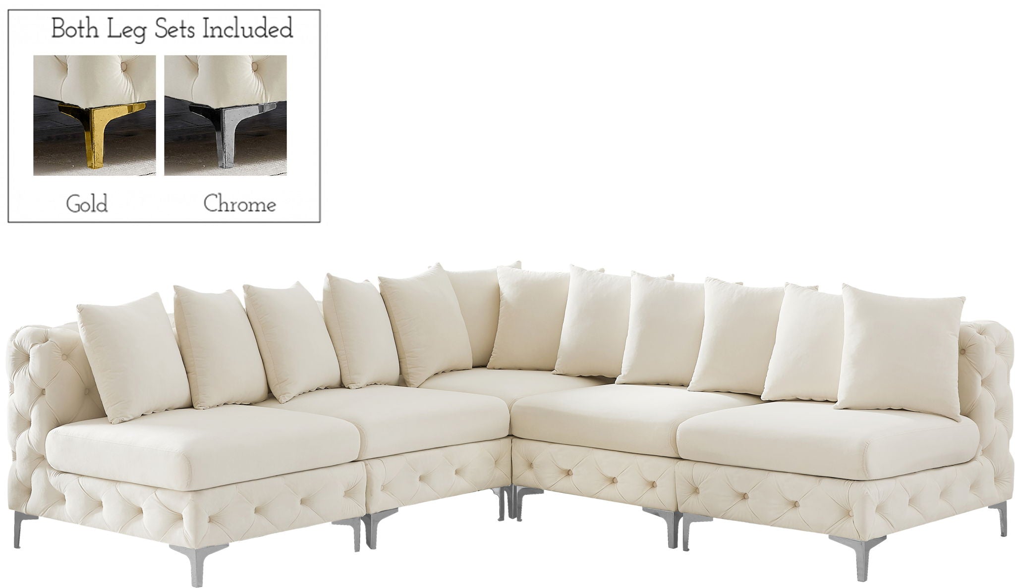 Tremblay - 5 Piece Modular Sectional - Urban Living Furniture (Los Angeles, CA)