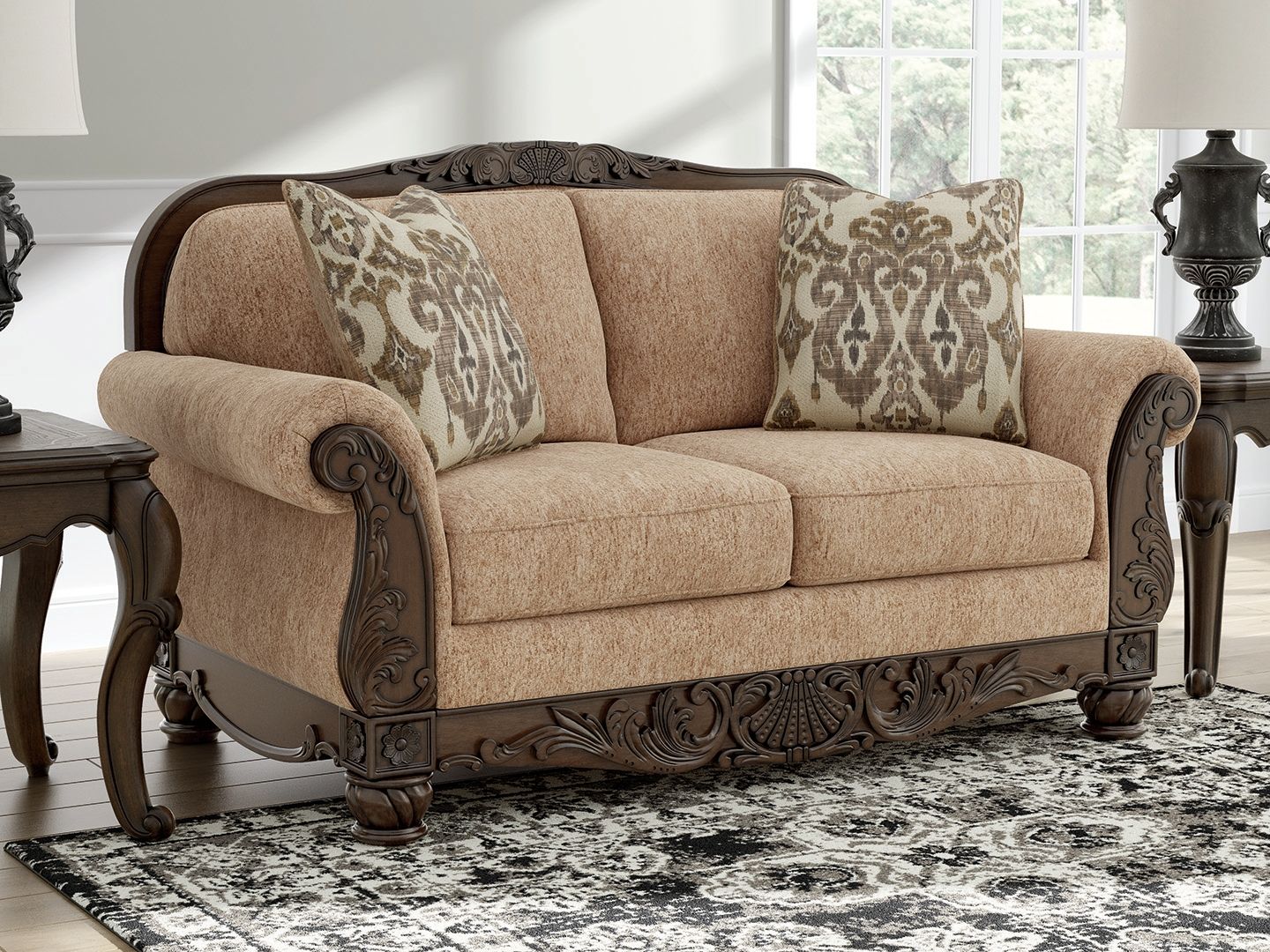 Chelsworth - Golden - Loveseat - Urban Living Furniture (Los Angeles, CA)