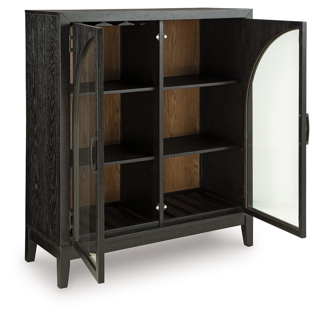 Armenleigh - Black / Brown - Bar Cabinet - Urban Living Furniture (Los Angeles, CA)