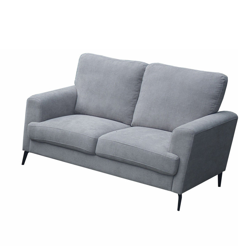 Jackson - Chenille Loveseat With Black Metal Legs - Urban Living Furniture (Los Angeles, CA)