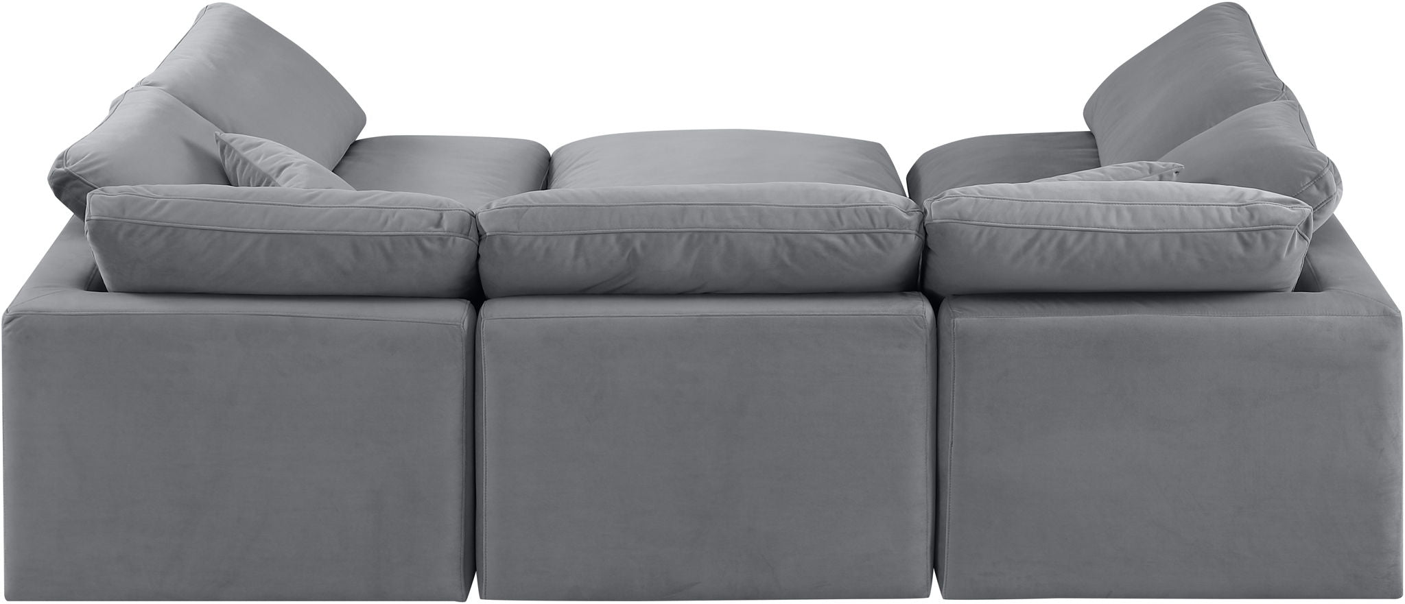 Indulge - Velvet 6 Piece Modular Sectional - Urban Living Furniture (Los Angeles, CA)