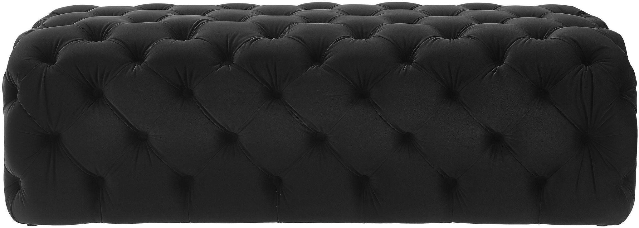 Kaylee - Velvet Ottoman - Urban Living Furniture (Los Angeles, CA)