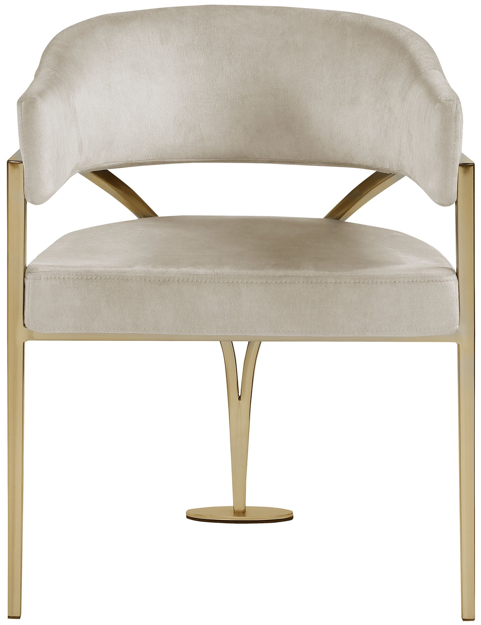 Madelyn - Dining Chair (Set of 2) - Brushed Brass - Urban Living Furniture (Los Angeles, CA)