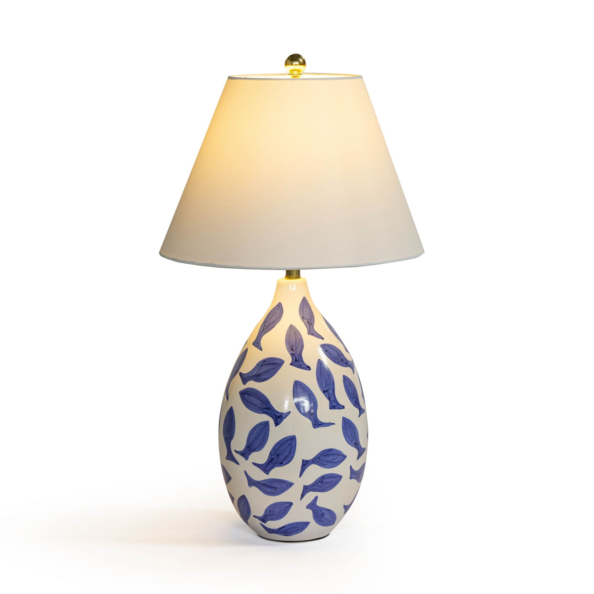 Sardine - Table Lamp - Blue - Urban Living Furniture (Los Angeles, CA)