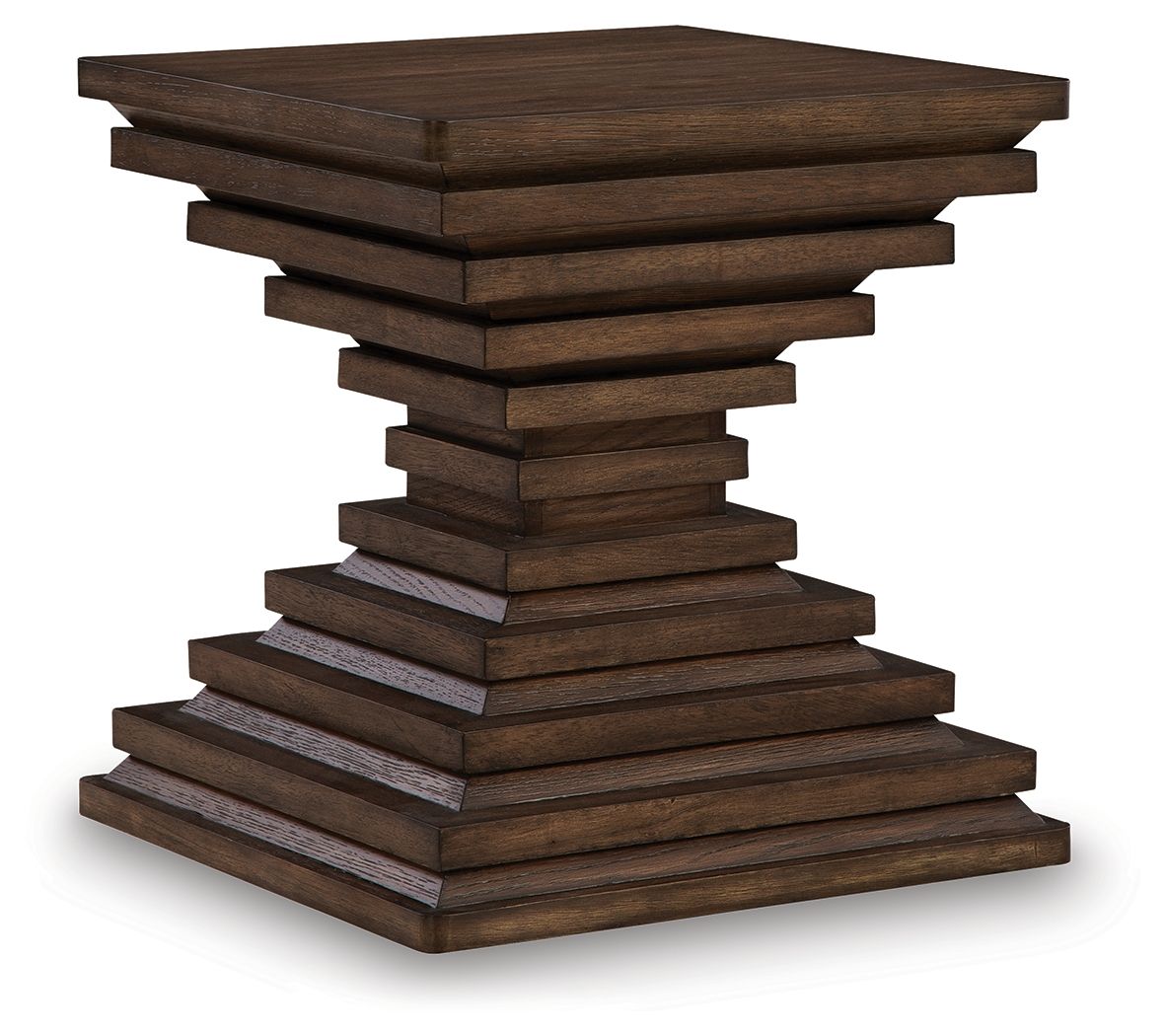 Hannodream - Warm Brown - Square End Table - Urban Living Furniture (Los Angeles, CA)