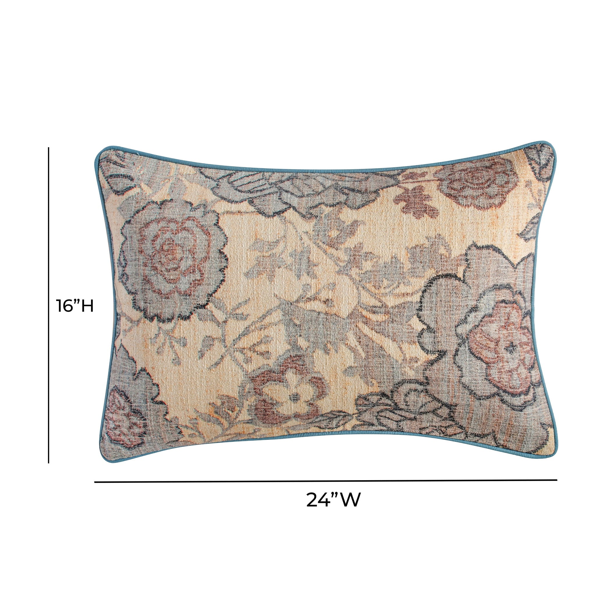 Taman - 24" Cotton Accent Pillow - Spring Florals - Urban Living Furniture (Los Angeles, CA)