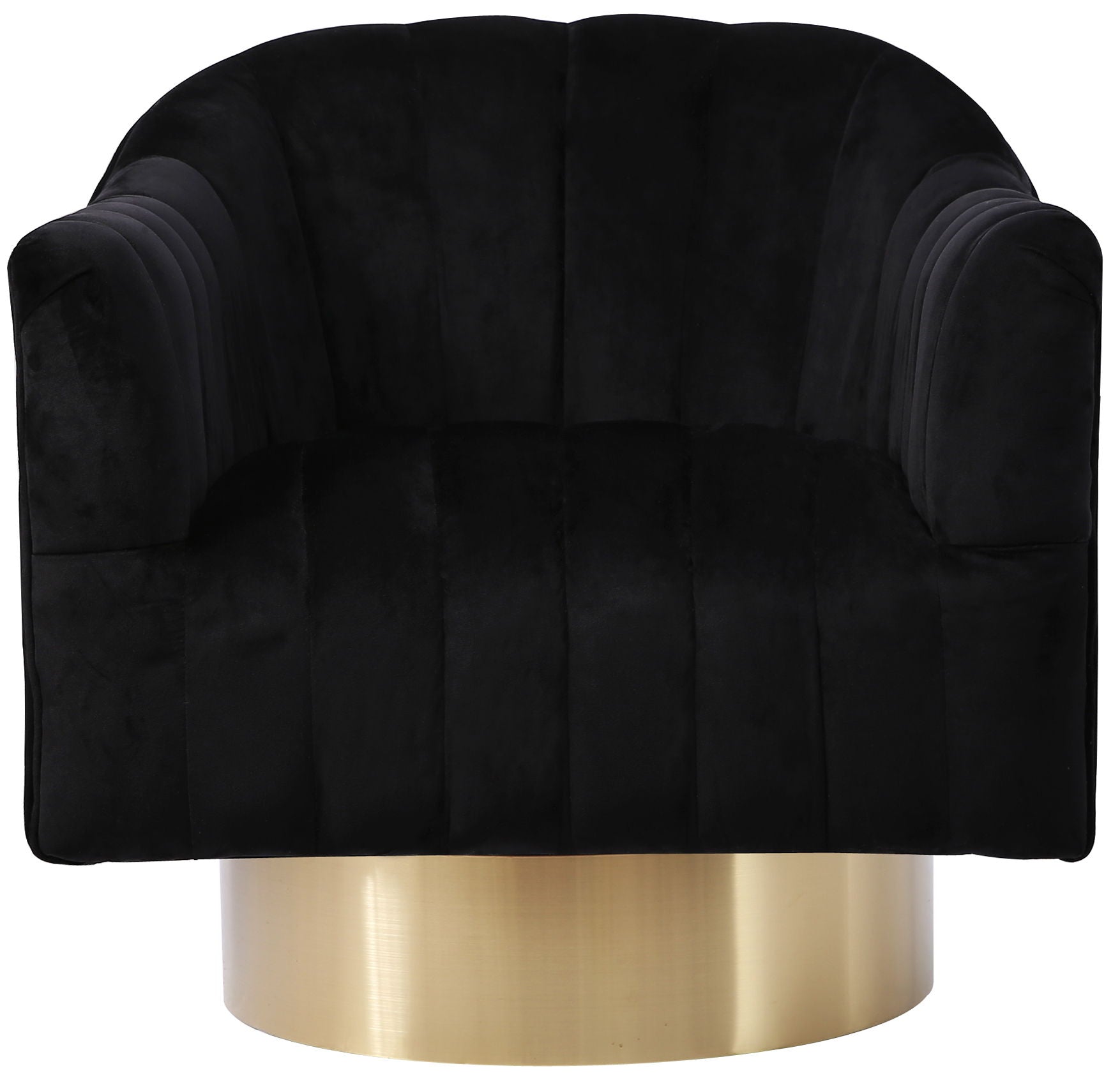 Farrah - Accent Chair with Gold Base - Urban Living Furniture (Los Angeles, CA)