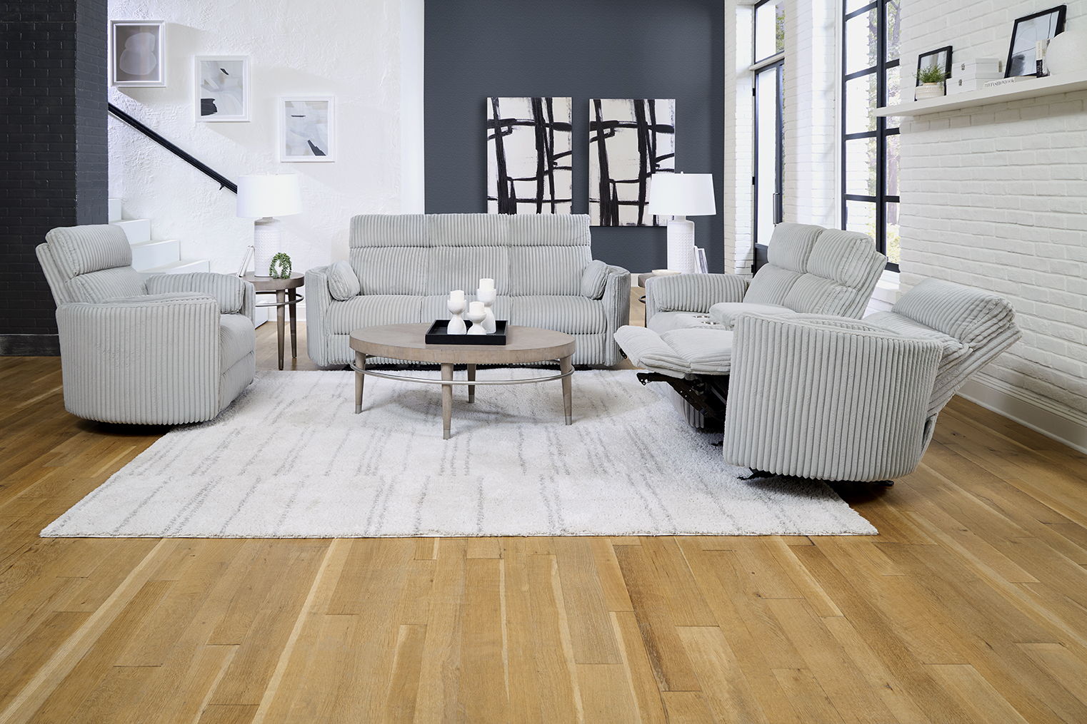 Radius - Power Reclining Sofa Set - Urban Living Furniture (Los Angeles, CA)