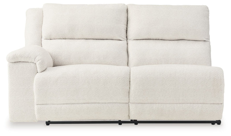Keensburg - Linen - Laf Power Reclining Loveseat