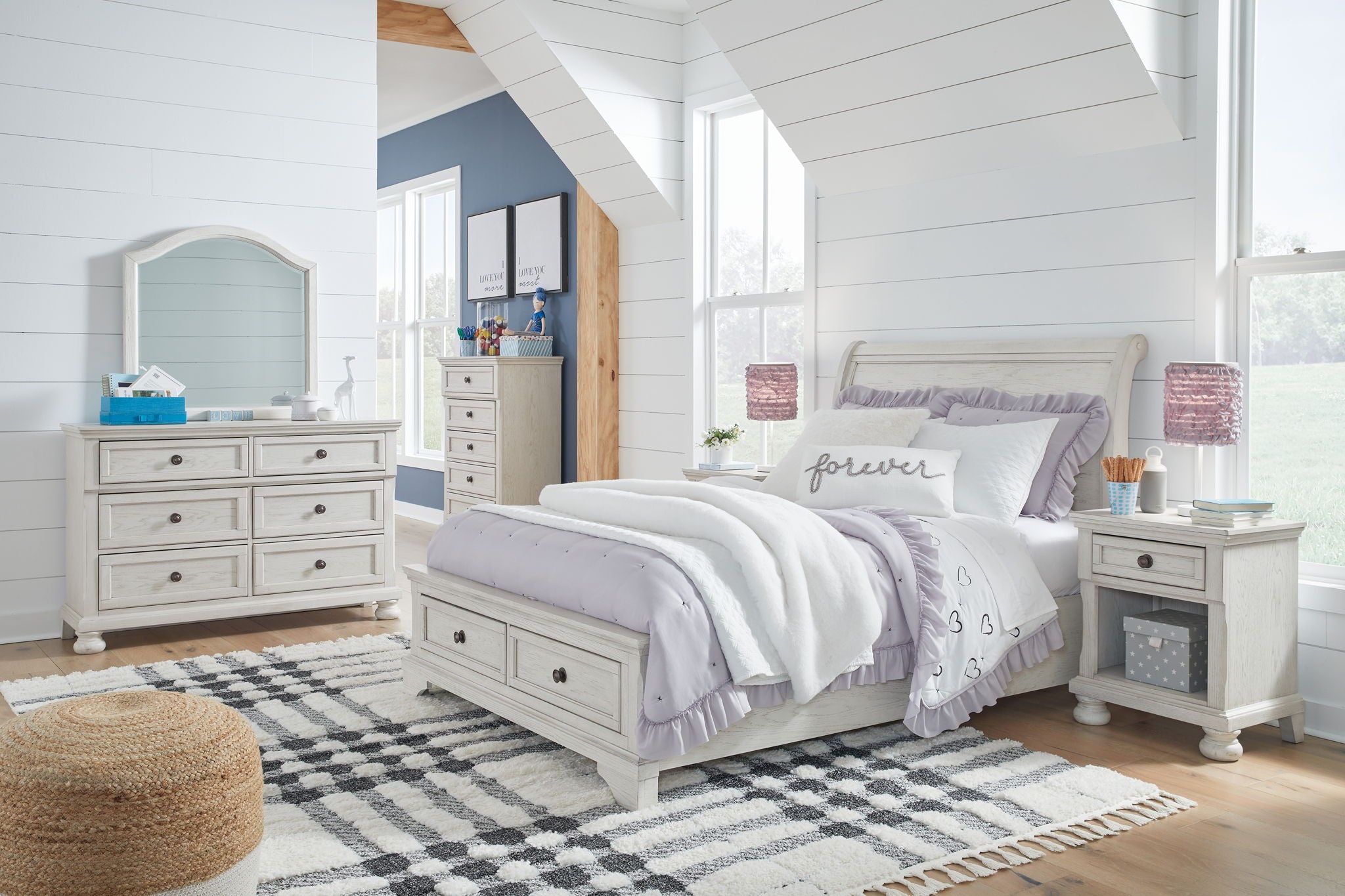 Robbinsdale - Sleigh Bed - Urban Living Furniture (Los Angeles, CA)