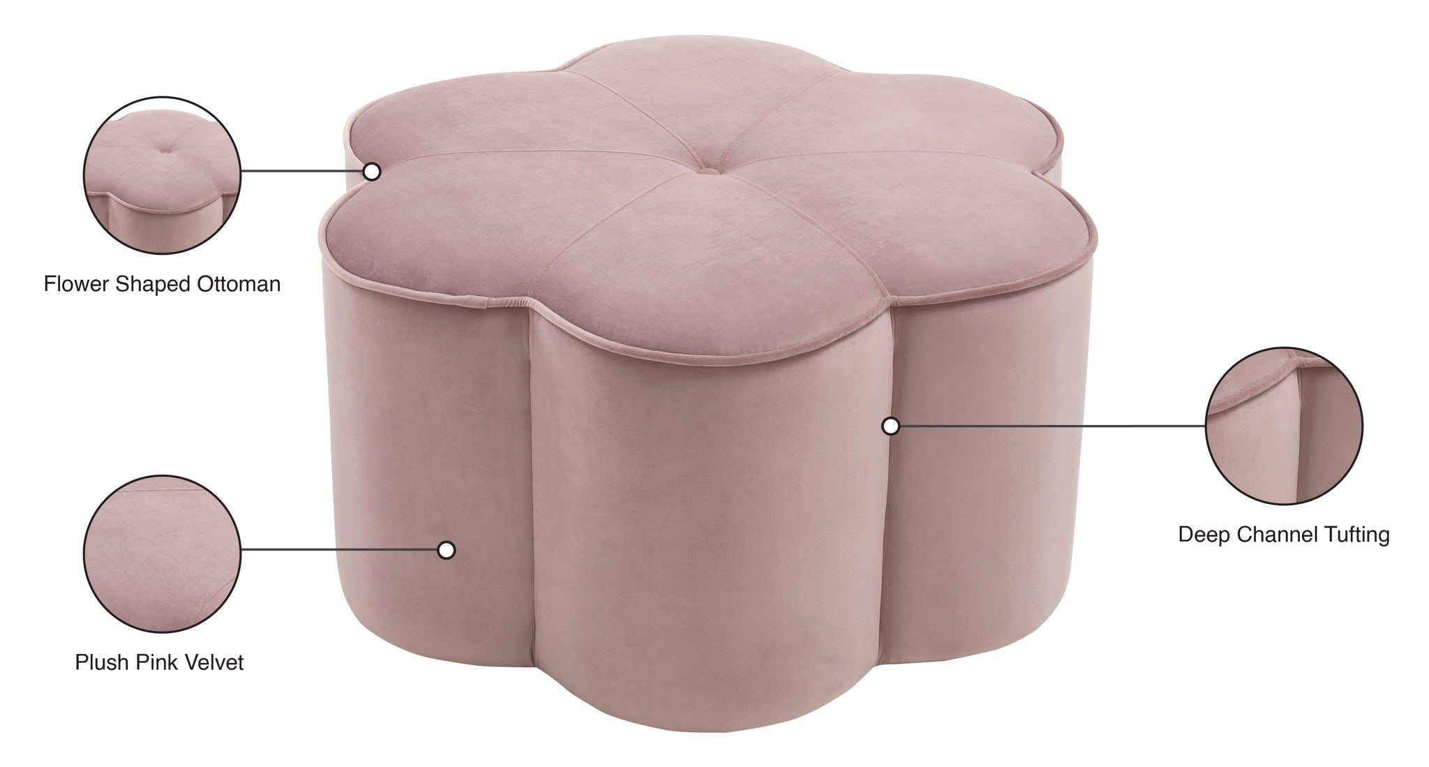 Daisy - Ottoman - Urban Living Furniture (Los Angeles, CA)