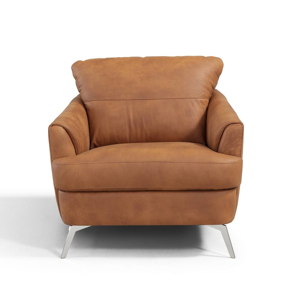 Safi - Chair - CapPUchino Leather - Urban Living Furniture (Los Angeles, CA)