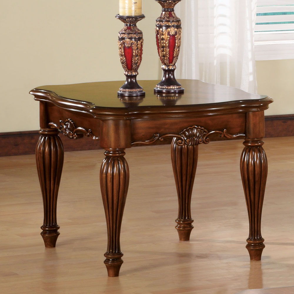 Dreena - End Table - Cherry - Urban Living Furniture (Los Angeles, CA)