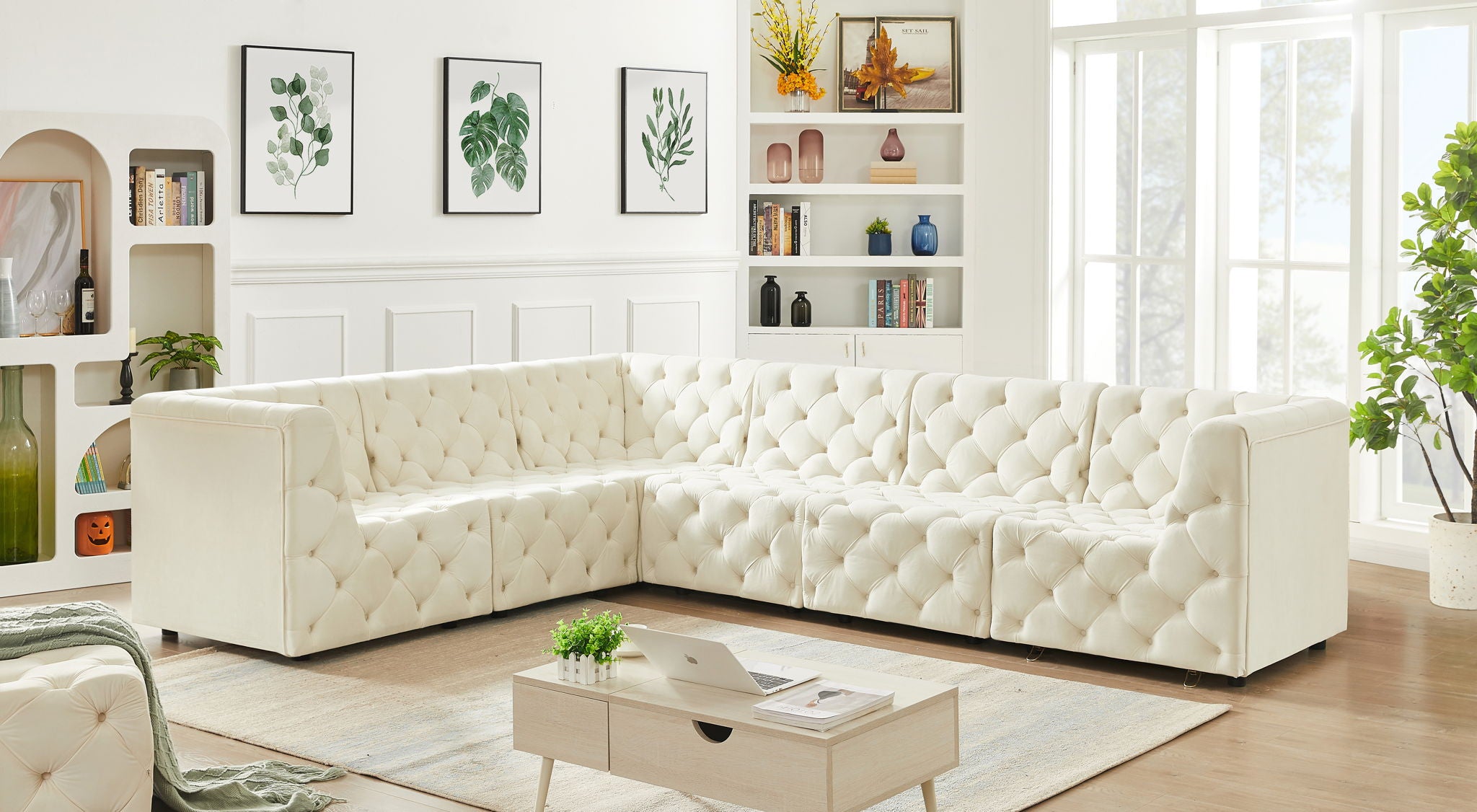 Tuft - 6 Piece Modular Sectional - Urban Living Furniture (Los Angeles, CA)