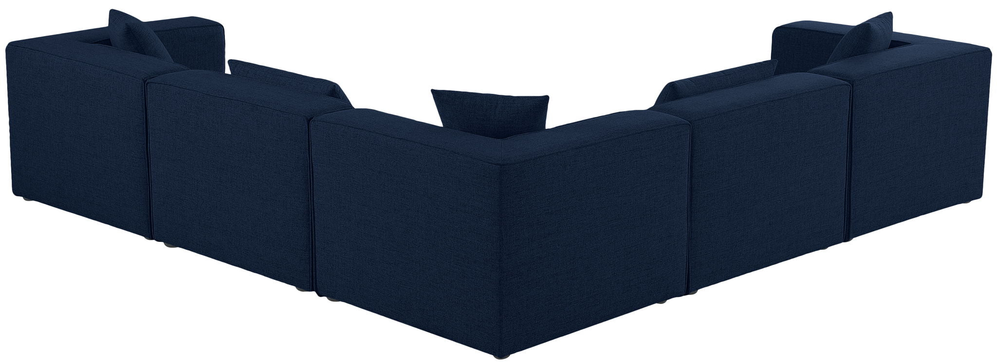 Cube - Linen 5 Piece Modular Corner Sectional - Urban Living Furniture (Los Angeles, CA)