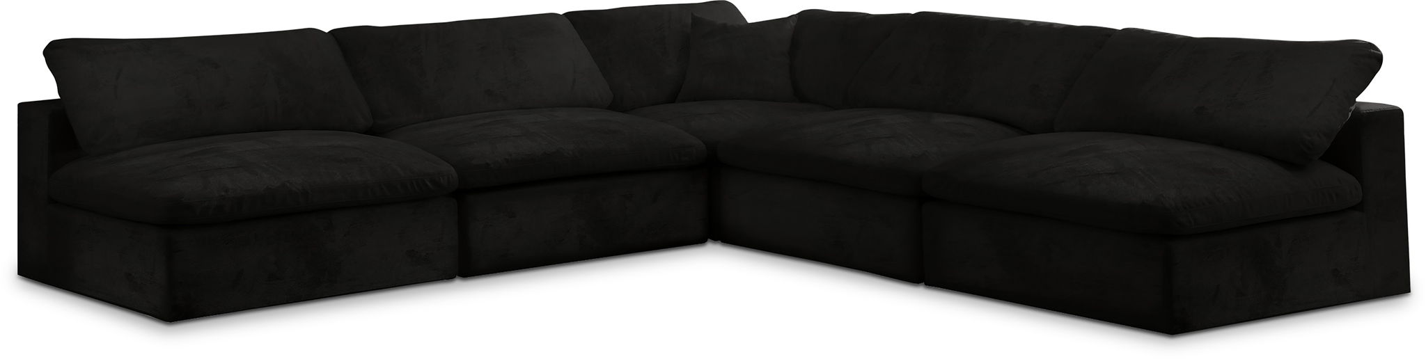 Cozy - 5 Piece Modular Corner Armless Sectional - Urban Living Furniture (Los Angeles, CA)
