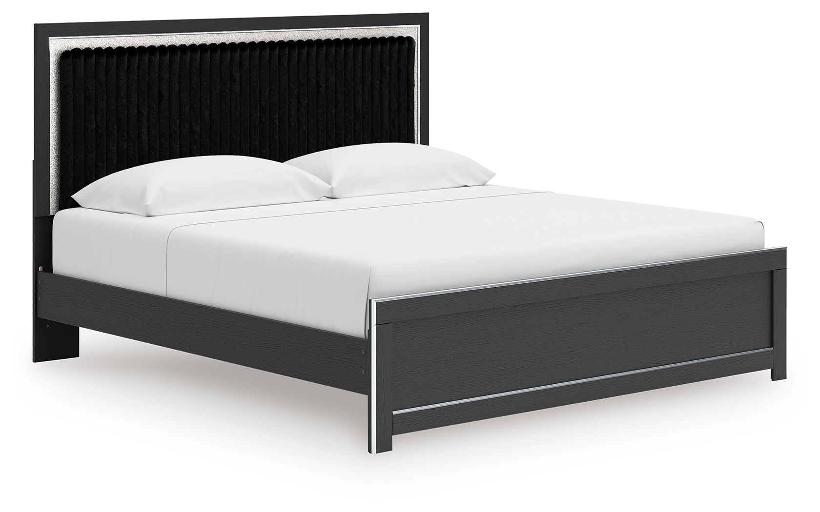 Zuraleus - Upholstered Panel Platform Bed With Roll Slats - Urban Living Furniture (Los Angeles, CA)