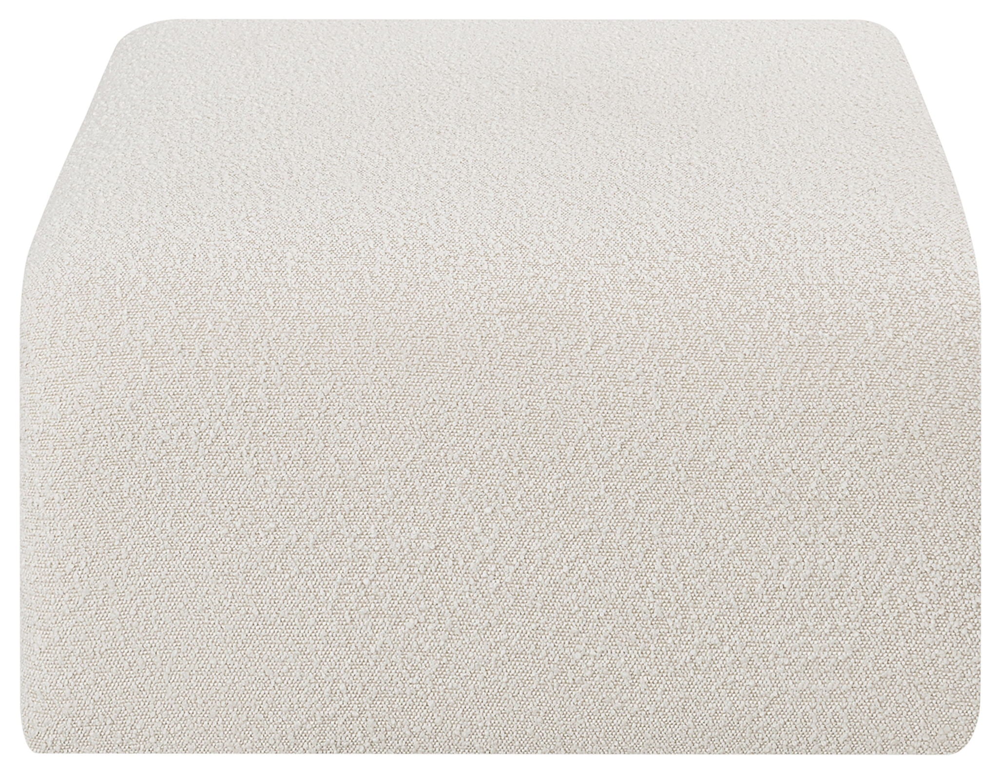 Arc - Boucle Fabric Ottoman - Urban Living Furniture (Los Angeles, CA)