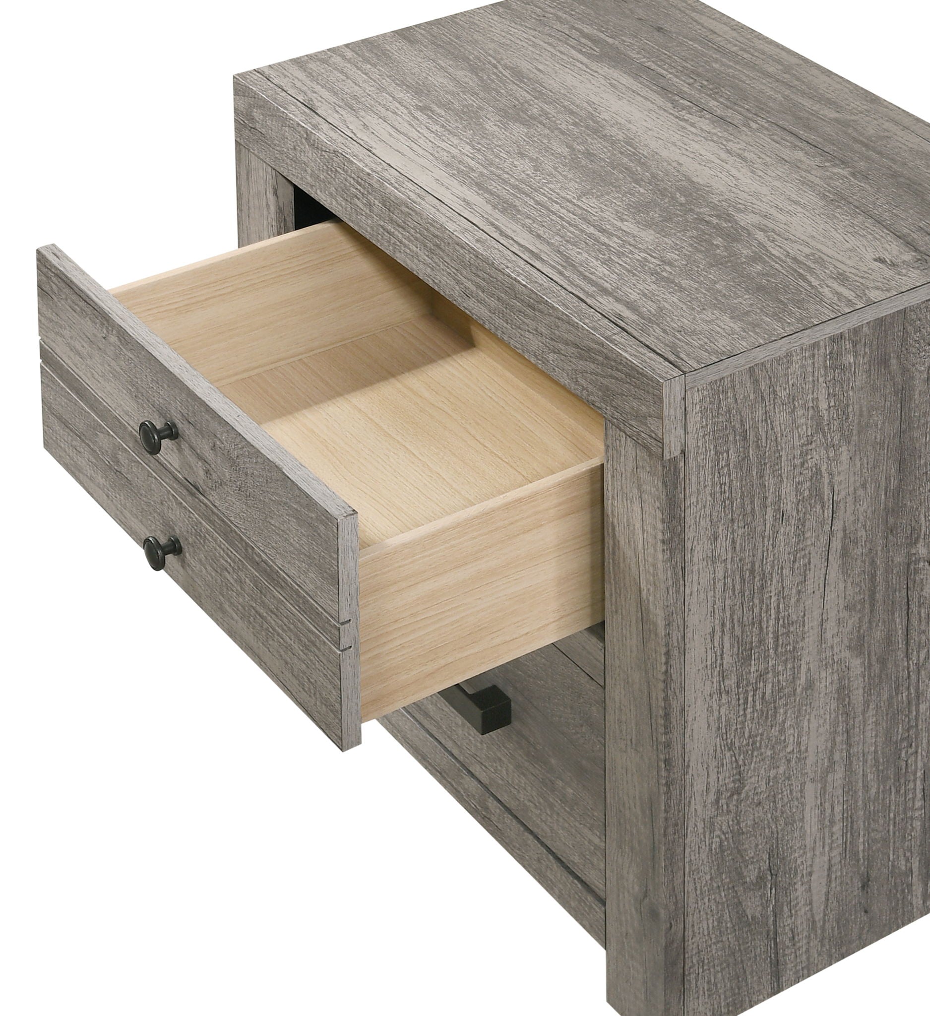 Tundra - Nightstand - Gray - Urban Living Furniture (Los Angeles, CA)