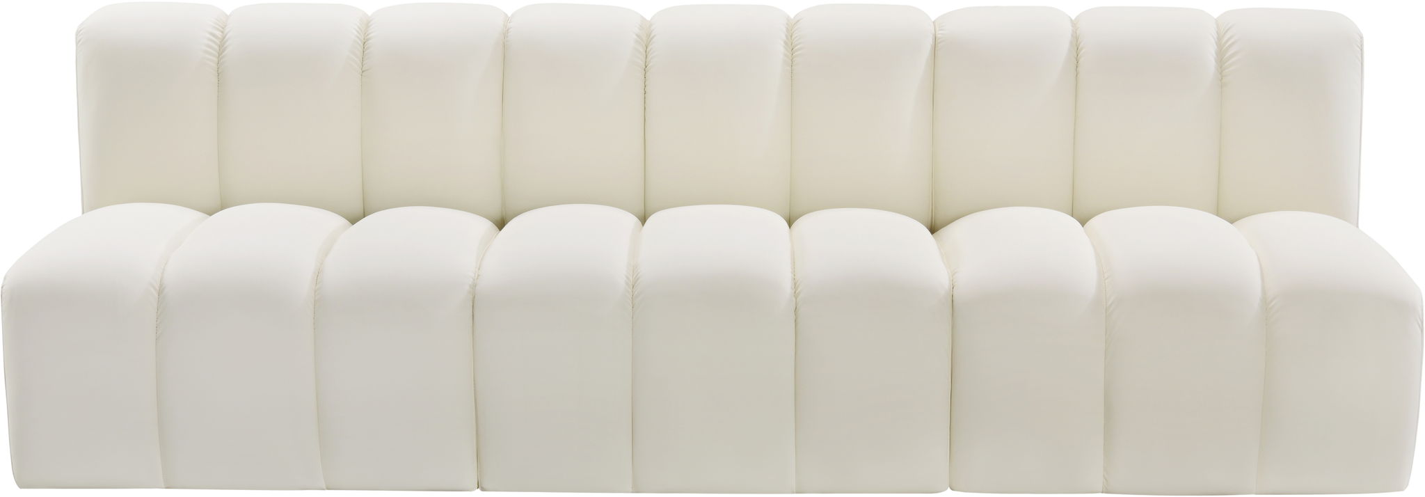 Arc - Faux Leather 3 Seats Modular Sofa - Urban Living Furniture (Los Angeles, CA)