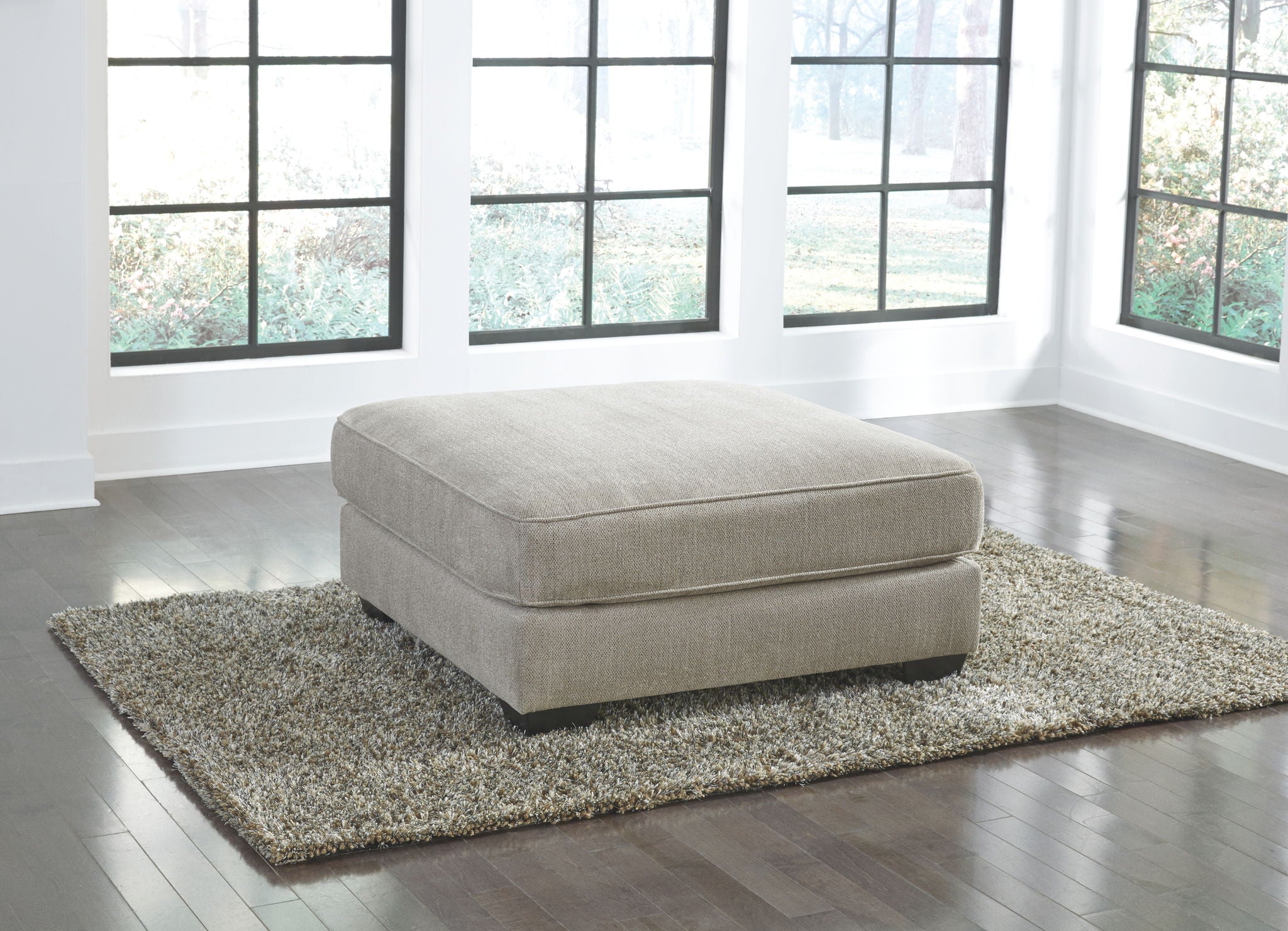 Ardsley - Pewter - Oversized Accent Ottoman - Urban Living Furniture (Los Angeles, CA)