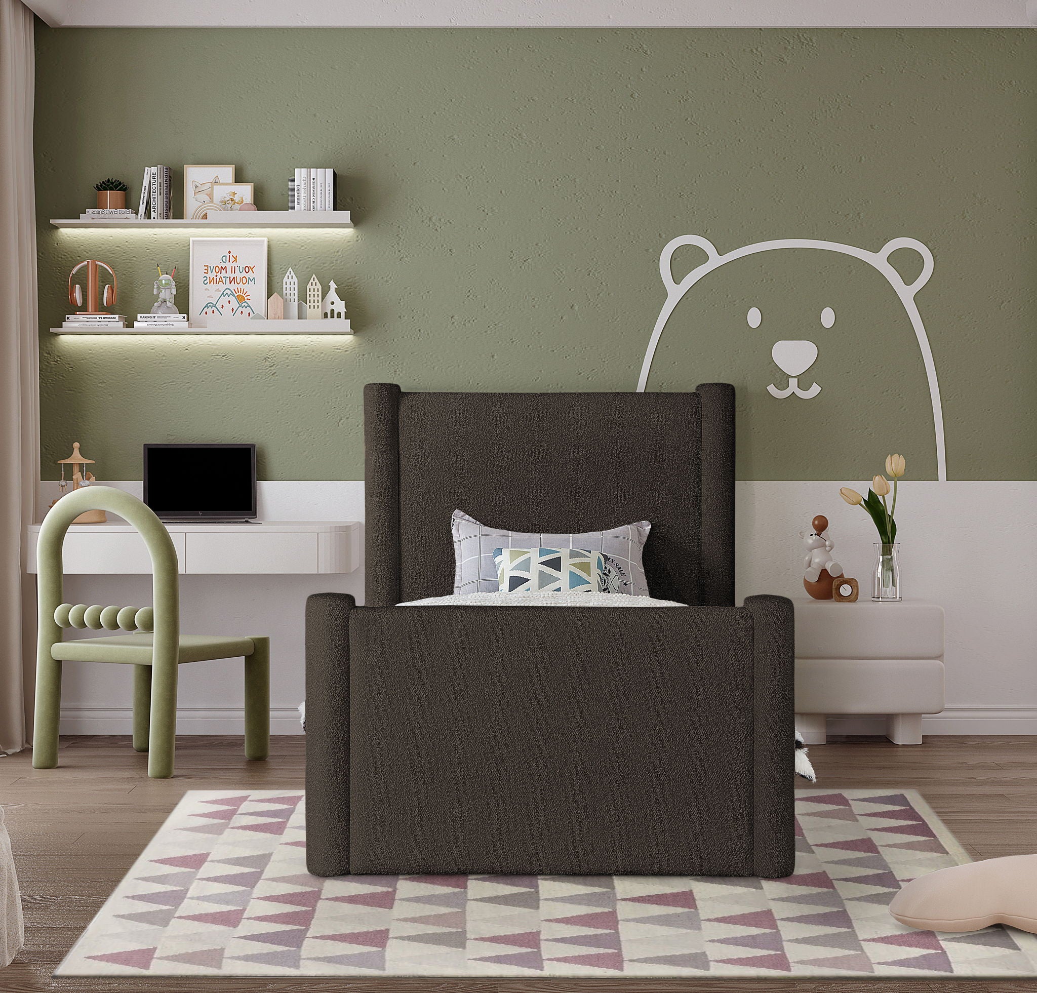 Elias - Boucle Bed - Urban Living Furniture (Los Angeles, CA)