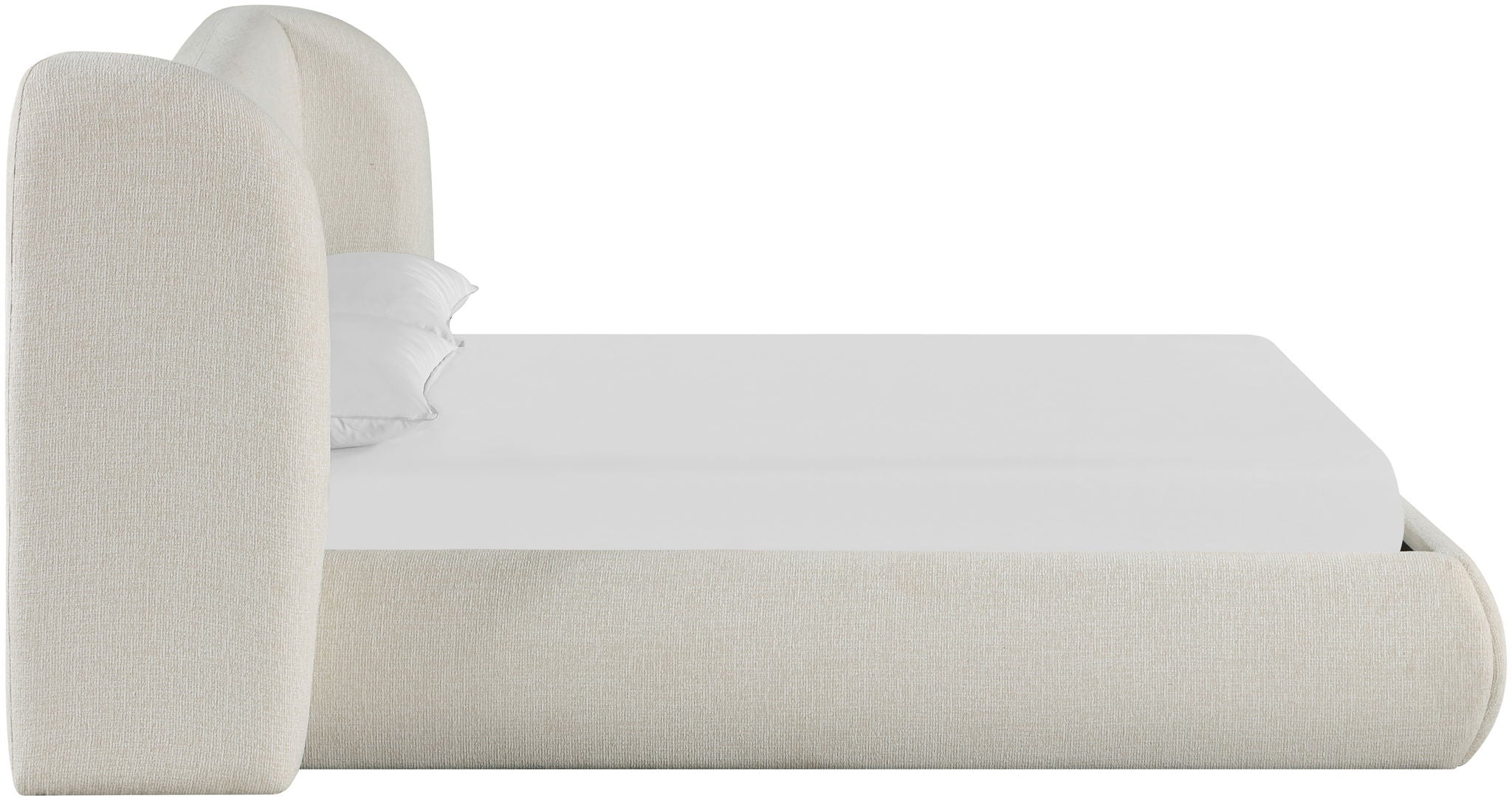 Elowen - Chenille Fabric Upholstered Bed - Urban Living Furniture (Los Angeles, CA)