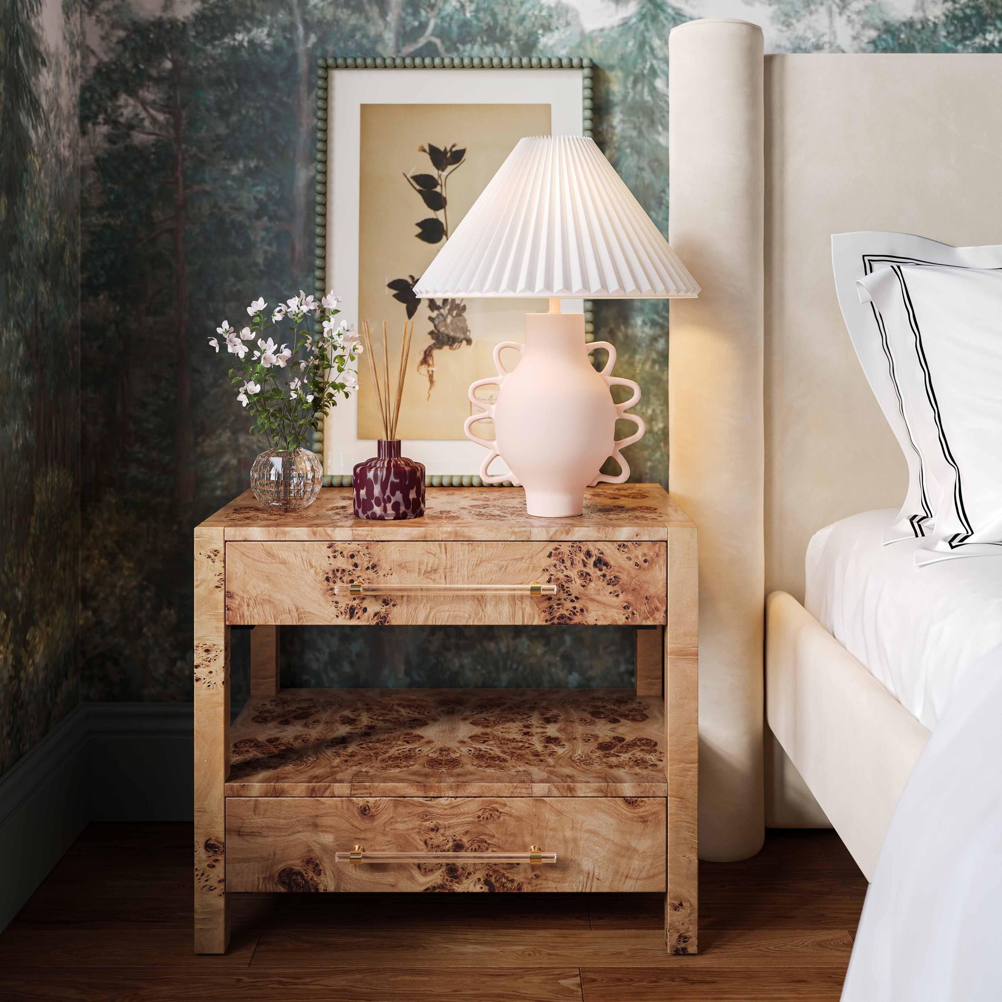 Hazza - Pleated Table Lamp - Urban Living Furniture (Los Angeles, CA)