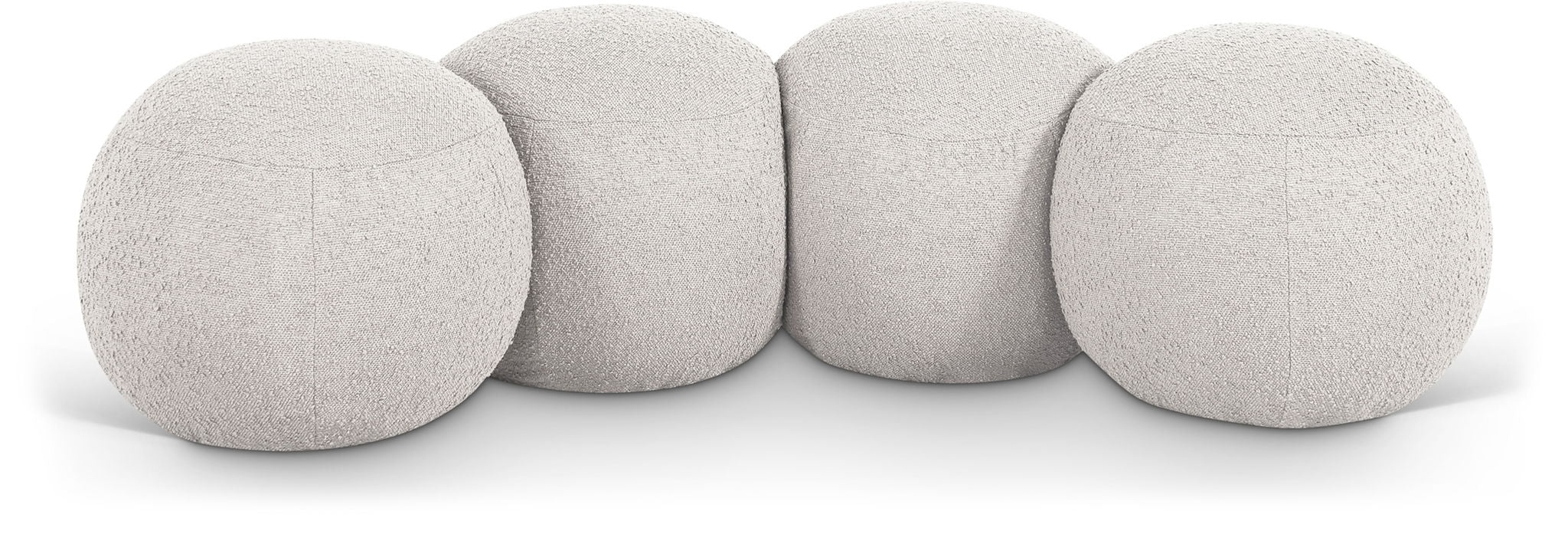 Apollo - Boucle Fabric Bench - Urban Living Furniture (Los Angeles, CA)