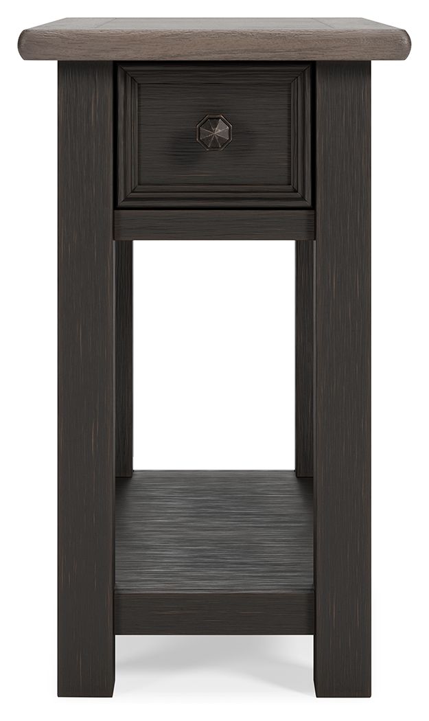 Tyler Creek - Black / Gray - Chair Side End Table - Urban Living Furniture (Los Angeles, CA)
