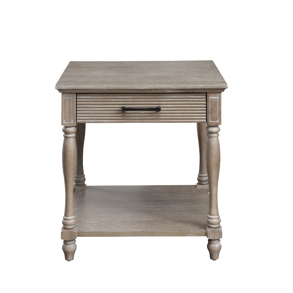 Ariolo - End Table - Antique White - Urban Living Furniture (Los Angeles, CA)