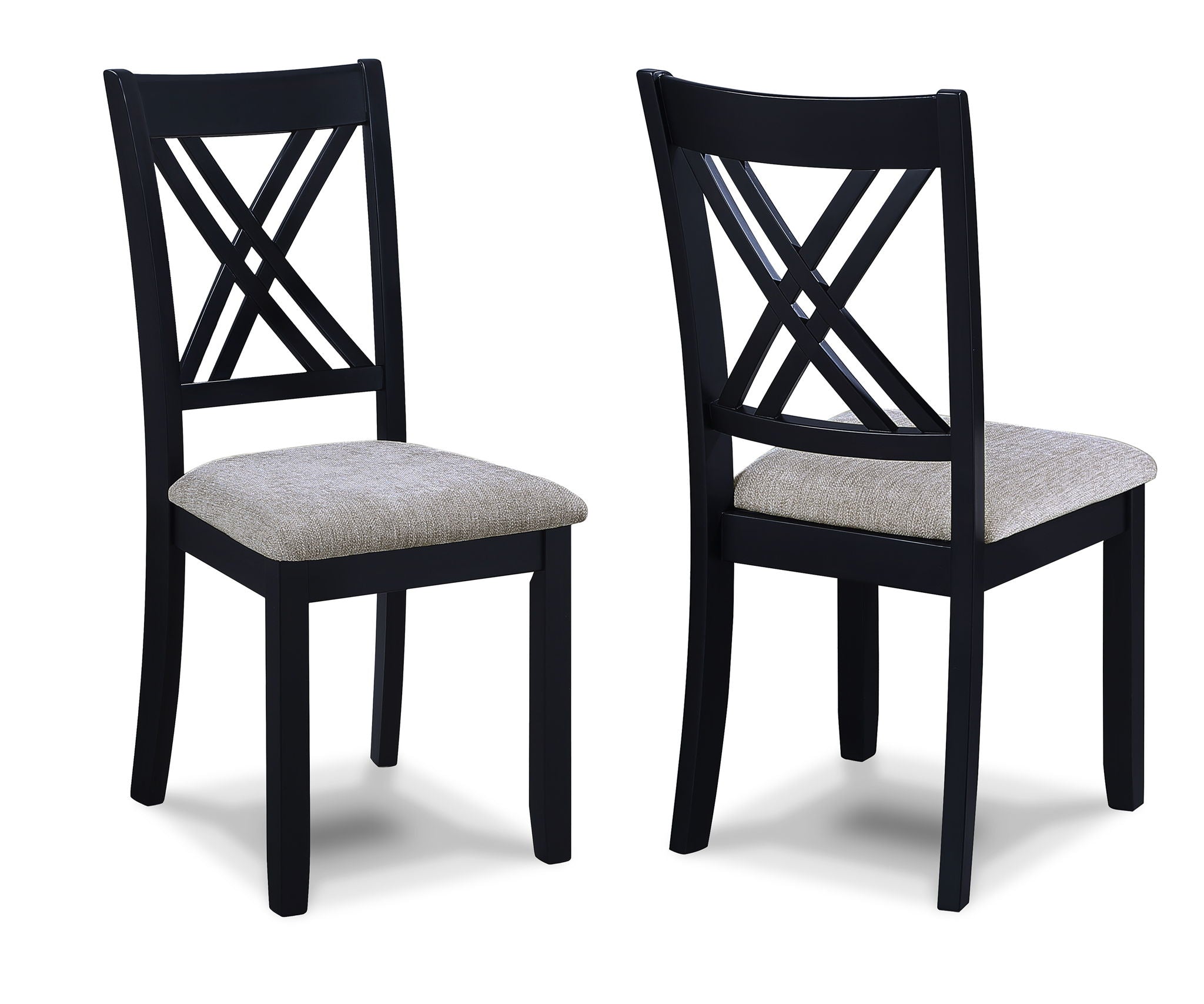 Eloise - 7 Piece Dinette Set - Charcoal / Gray - Urban Living Furniture (Los Angeles, CA)