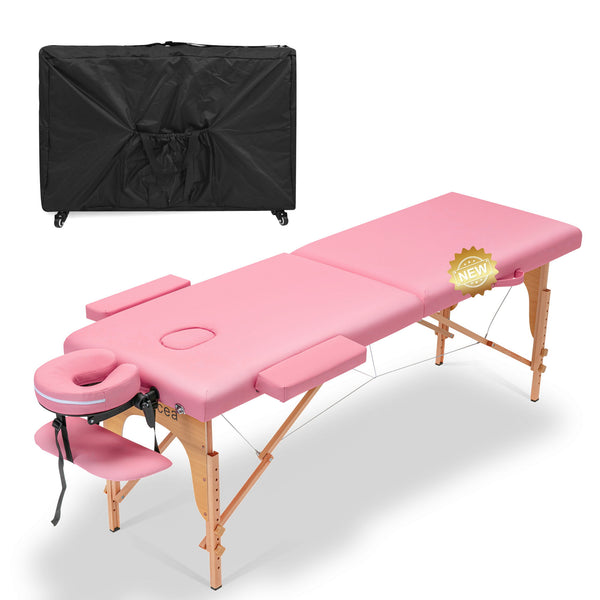 Massage Table Portable Bed With Carrying Case