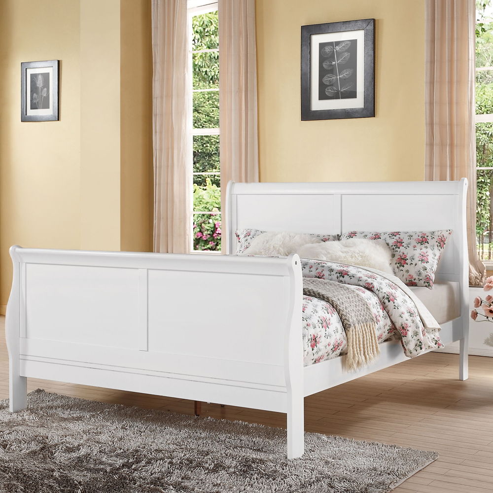 Louis Philippe III - Bed (FB 34"H) - Urban Living Furniture (Los Angeles, CA)