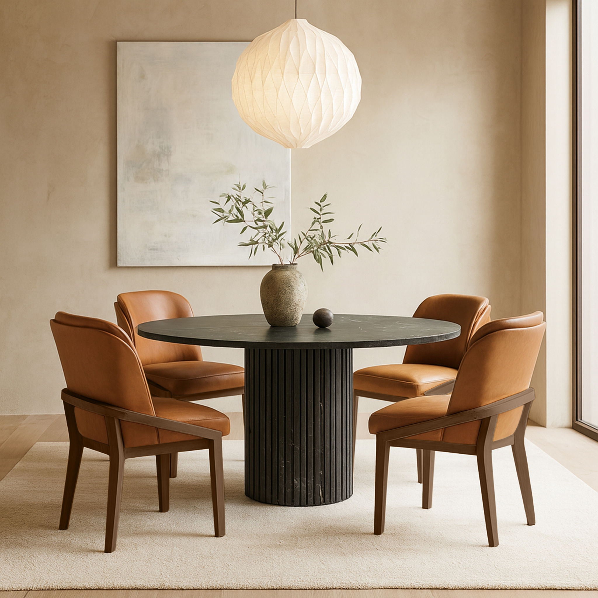 Navo - Faux Leather Dining Chair - Urban Living Furniture (Los Angeles, CA)