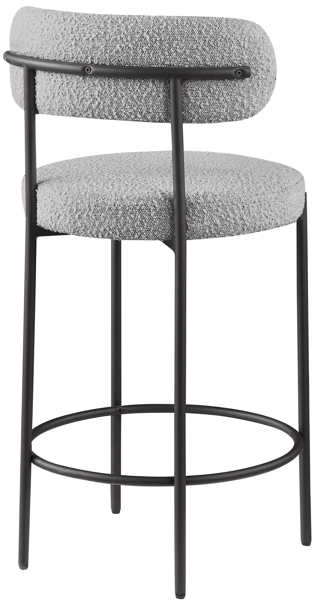 Beacon - Boucle Fabric Stool (Set of 2) - Urban Living Furniture (Los Angeles, CA)