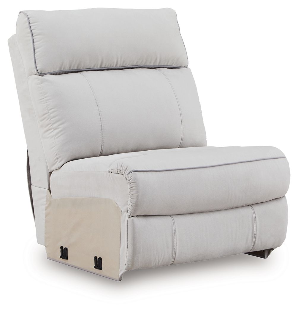 Social Pointe - Pearl / Ash - Armless Chair - Urban Living Furniture (Los Angeles, CA)