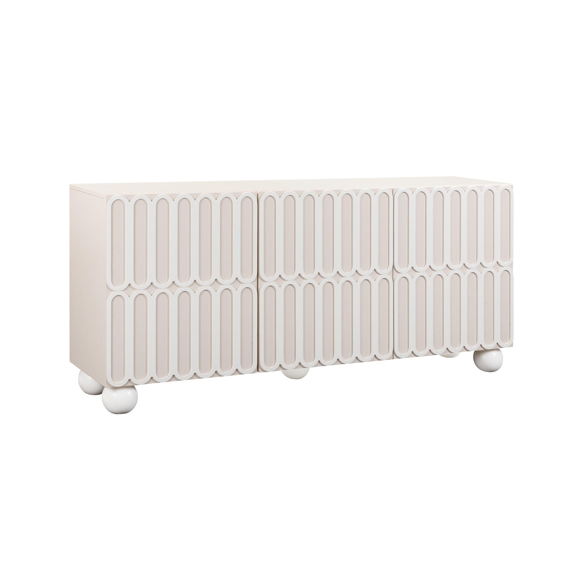 Tori Motif - Buffet - Taupe - Urban Living Furniture (Los Angeles, CA)