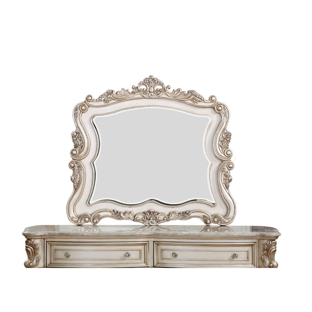 Gorsedd - Mirror - Antique White - Urban Living Furniture (Los Angeles, CA)