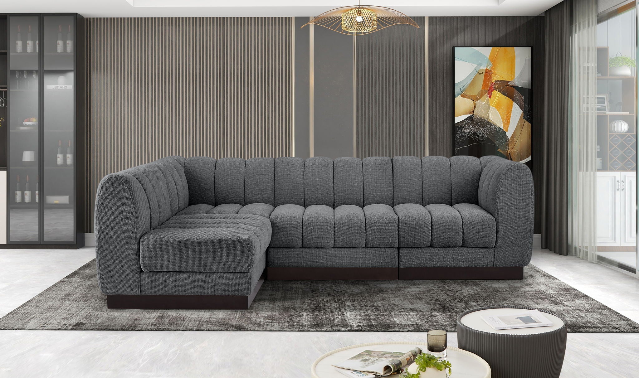 Quinn - 4 Piece Modular Sectional - Urban Living Furniture (Los Angeles, CA)