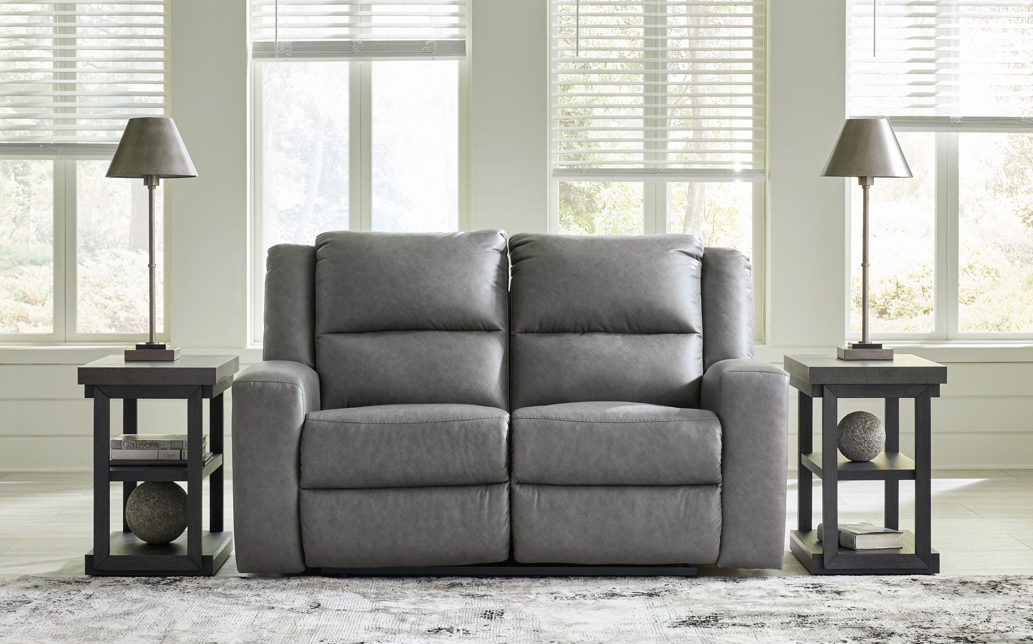 Brixworth - Slate - Reclining Loveseat - Urban Living Furniture (Los Angeles, CA)