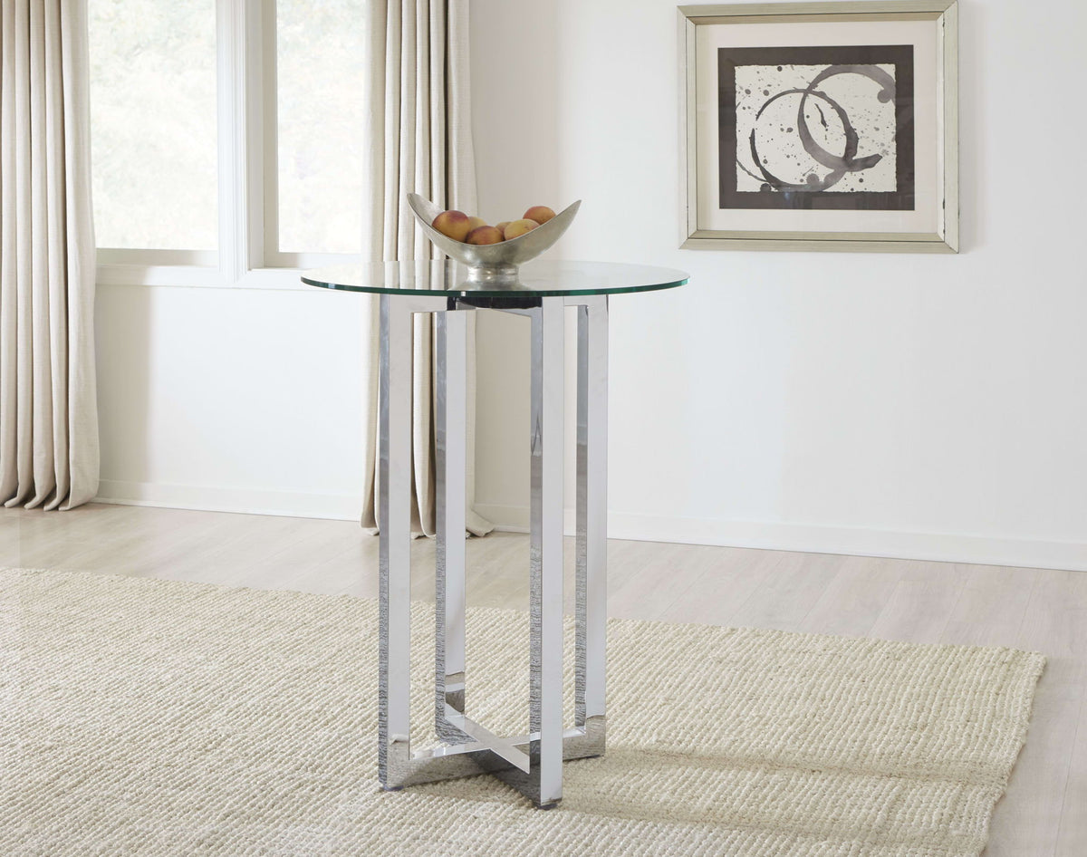Amalfi - Round Glass Top Table