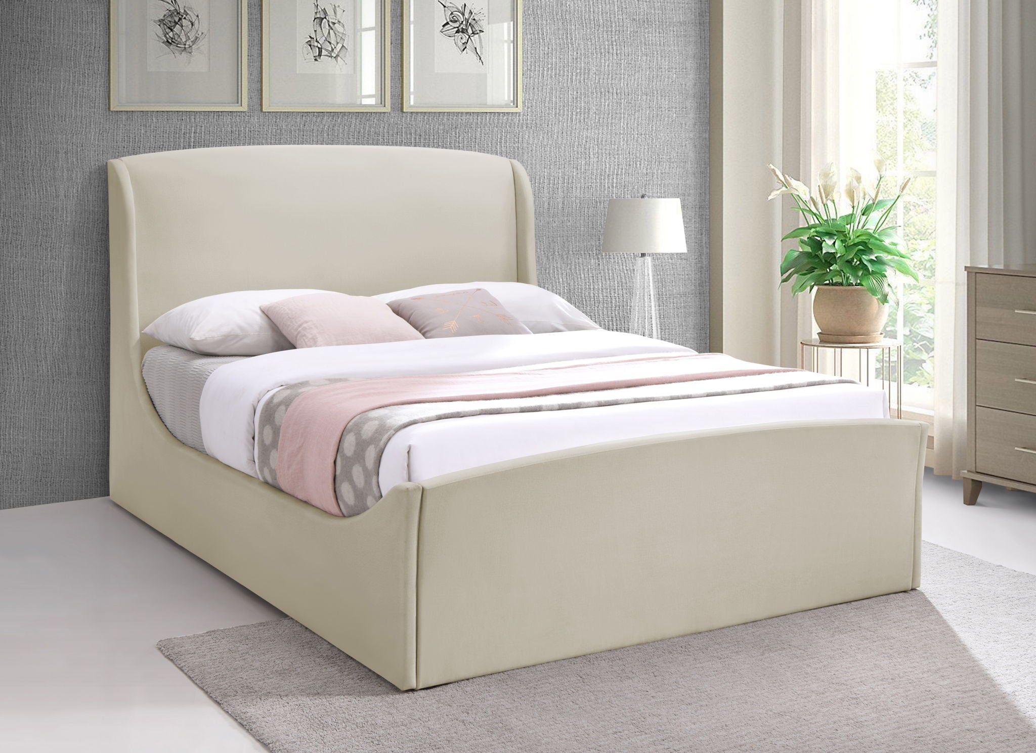 Tess - Upholstered Bed - Urban Living Furniture (Los Angeles, CA)