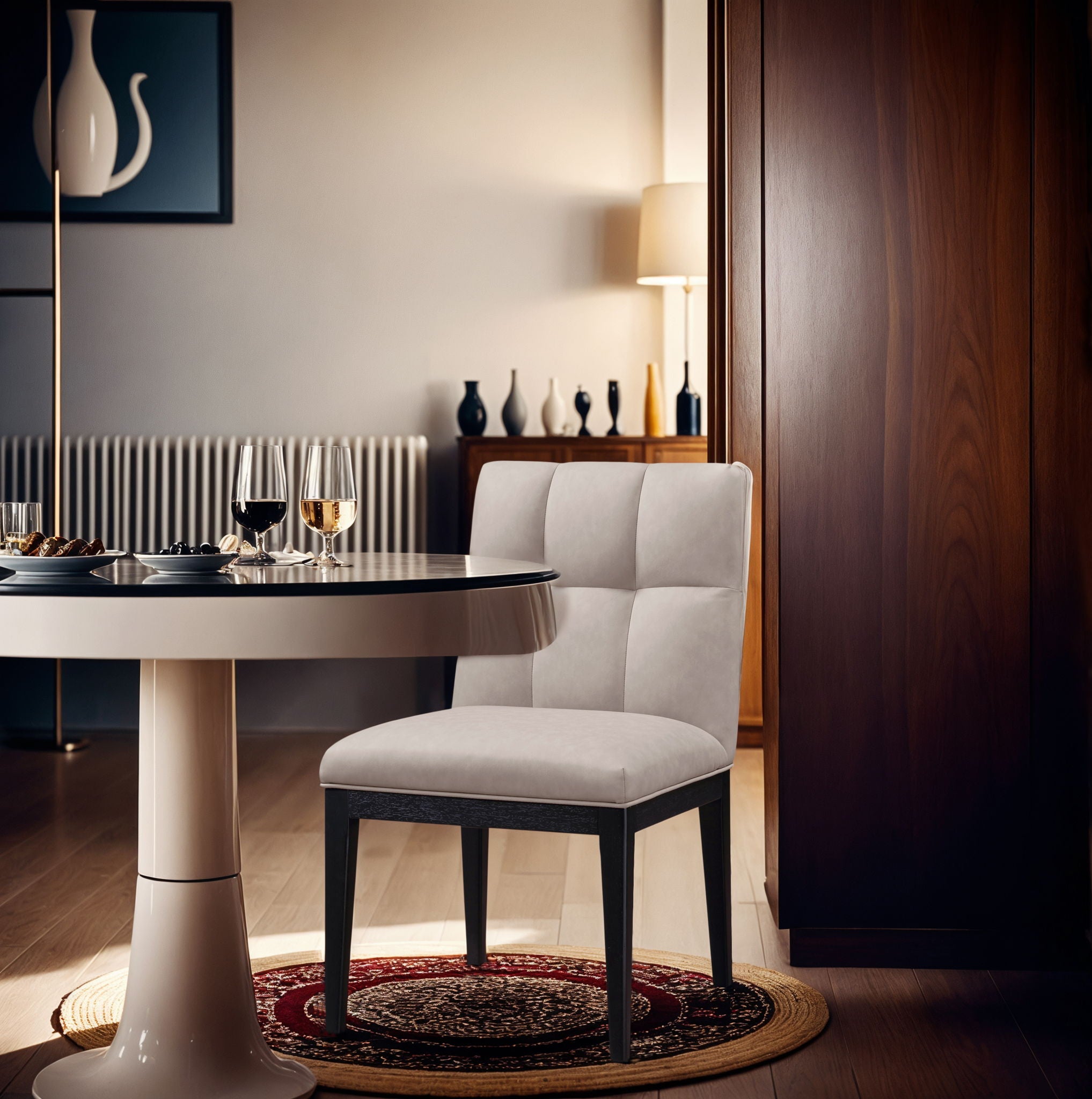Adrian - Dining Side Chair (Set of 2) - Black Legs - Urban Living Furniture (Los Angeles, CA)